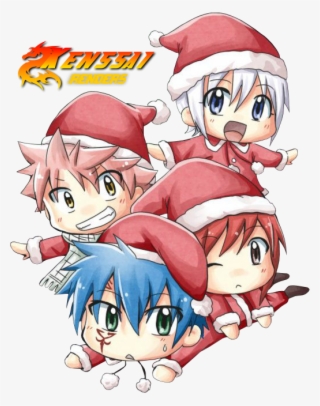 Hình Fairy Tail Chibi Christmas