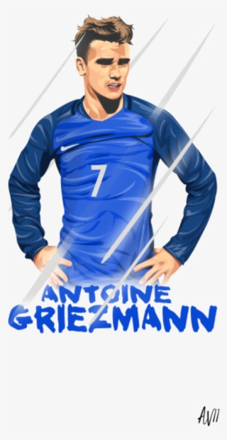 Model Image T Shirt - T Shirt Antoine Griezmann