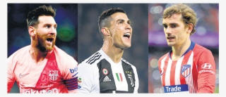 Cristiano Ronaldo Y Antoine Griezmann, Tres Que Van - Player