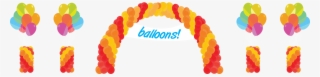 The History Of - Balloon Decoration Vector