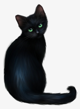 Black Cat Clipart Animal Black - Black Cat