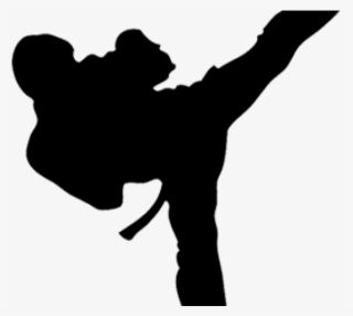 Martial Arts Clipart Karate Kick - Martial Arts Kick
