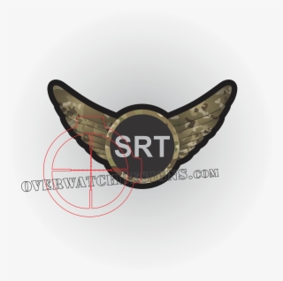 Srt Camo Sticker - Emblem