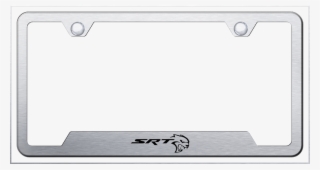 Au Tomotive Gold Srt Hellcat Laser Etched Cut Out Frame - Kangaroo