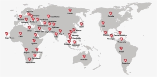 Firestone Tyres Global - Huntington Map Of Civilizations