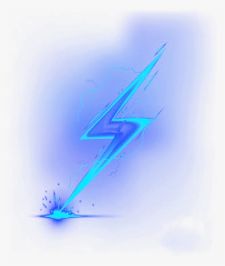 Mq Blue Light Lights Lightning Lines Light Arrow - Trovão Azul Png