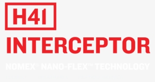 H41 Interceptor Logo W Messaging-white - Sign