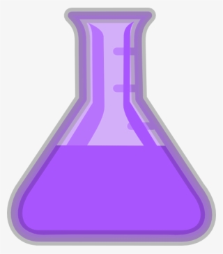 Erlenmeyer Flask Png Purple
