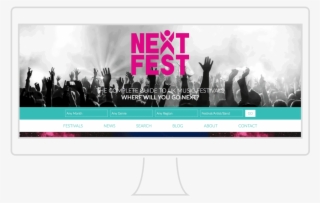 Next Fest Web In Desktop Graphic V1 - Skyline