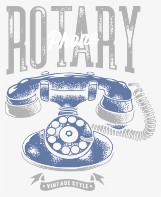 Rotary Phone - Illustration
