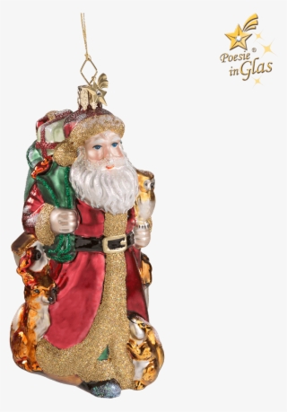 Santa With Forest Animals - Santa Claus