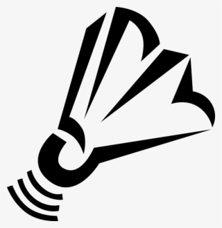 Vector Illustration Of Sport Of Badminton Shuttlecock