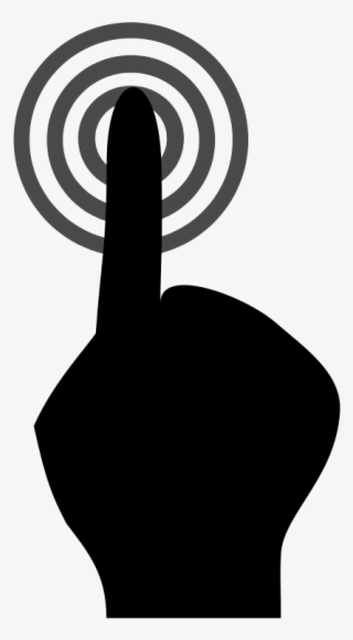 Finger Touch Push - Finger Touch Clipart