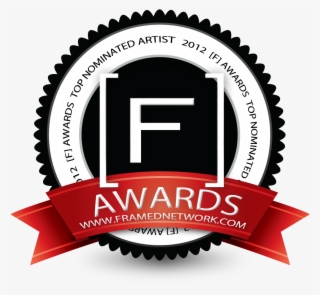 F Award Artist Top Nominee - Vintage Stamp Circle Vector