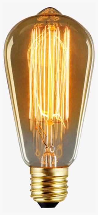 St58 Edison Light Bulb, Vintage Filament, Antique Style - Incandescent Light Bulb