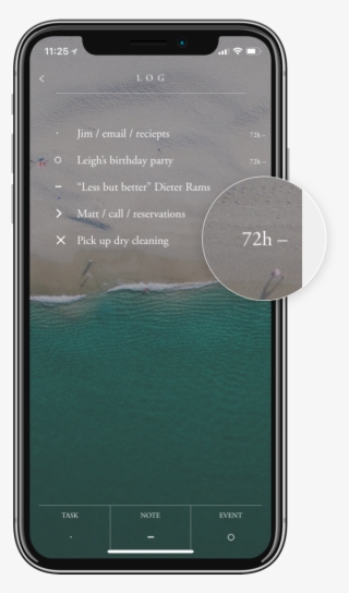 The 72-hour Log - Smartphone