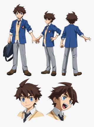 Mikami Riku - Gundam Build Divers Characters