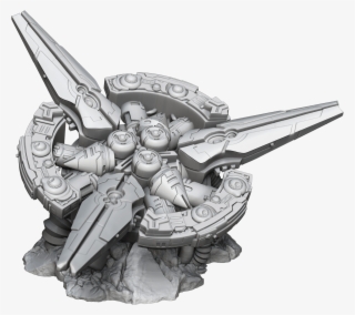 These Structures Are Able To Project Destructive Energy - Statue