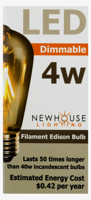 Newhouse Lighting Led Filament Edison Bulb Dimmable - Electronorte Chiclayo