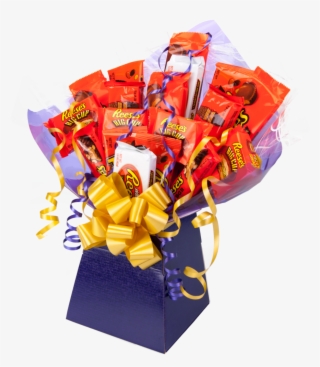 Reese's Huge Xl 18 Piece American Chocolate Bouquet - Gift Wrapping