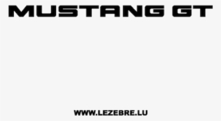 Ford Mustang Gt 3 - Graphics