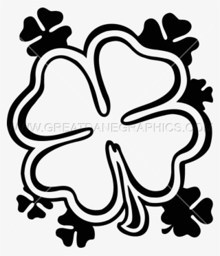 Shamrock Production Ready Artwork For T Shirt Printing