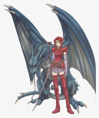 Like I Mentioned Before, Red-heads Make Powerful Wyvern - Fire Emblem Female Wyvern Rider
