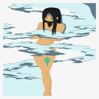 Sexy Jutsu Poseidon - Cartoon