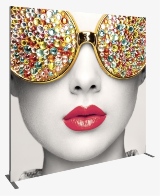 Vector Frame Square 04 Fabric Banner Display - Lightbox