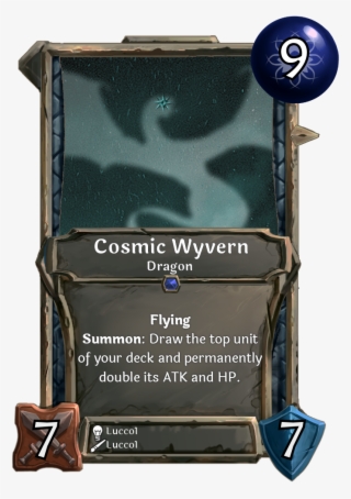 [card] Cosmic Wyvern - Collective Community Card Game
