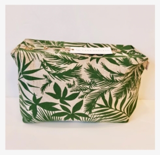 Lara Garlach Large Fern Leaf Print Wash Bag - Shoulder Bag