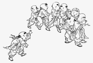 Child Play Drawing Line Art Coloring Book - Drawing