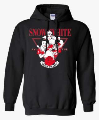Disney Snow White Evil Queen Edgy Rose Graphic - Juice Wrld Merch Hoodie