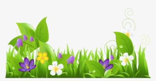 Grass Clipart Grass Clipart No Background Gallery - Grass And Flowers Clipart