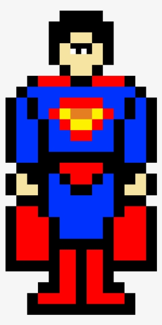 Superman - Dibujos Pixel De Deadpool