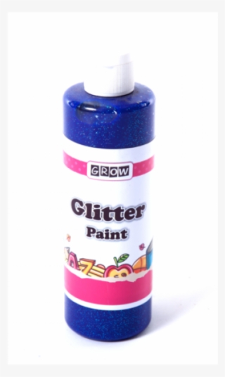 Blue Glitter Paint 250ml - Plastic Bottle