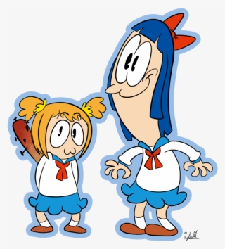 Pop Team Epic By Scottie - Cartoon