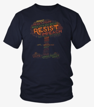 Resist And Impeach Trump Mushroom Cloud T Shirt T Shirts - Larry Bernandez T Shirt