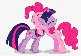 Hugs Png - Pinkie Pie Twilight Sparkle Hugs