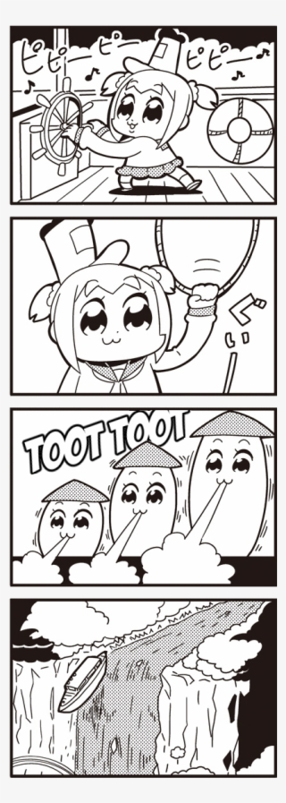 Pop Team Epic's Homage To Anime's Early Disney Roots - ポプテピピック 蒸気 船 ウィリー