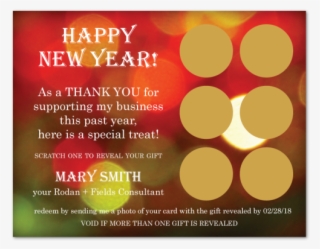 New Year Scratcher Gift Card - Wine Loft