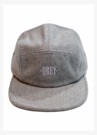 Obey 5 Panel Subtle Heather Grey - Baseball Cap