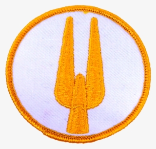 White Golden Hawk Patch-800x800 - Circle