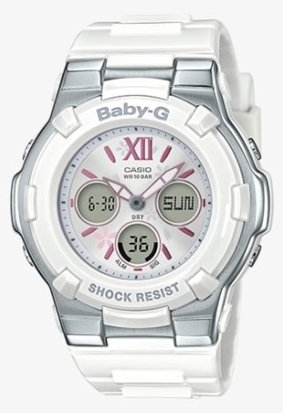 Casio Baby G Standard Analog Digital Watch Bga 110bl - Bga 110bl 7bdr