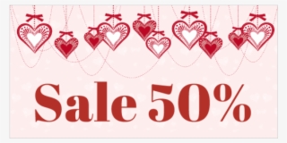 Red Heart Hanging Lights - Heart