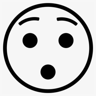 Emojione Bw 1f62f - Circle