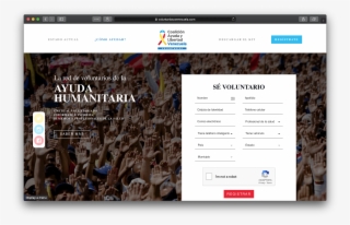 The Original Website Asks Volunteers To Provide Their - 2019 Shipping Of Humanitarian Aid To Venezuela