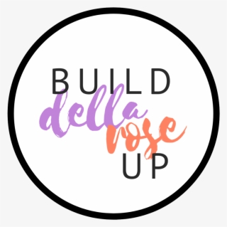 Build Della Rose Up Button - Circle