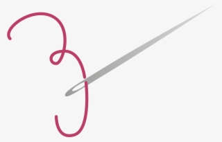 Sewing Needle Vector - Agulha De Costura Desenho Png