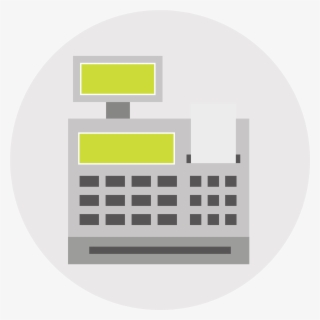 Cash Register Icon - Architecture
